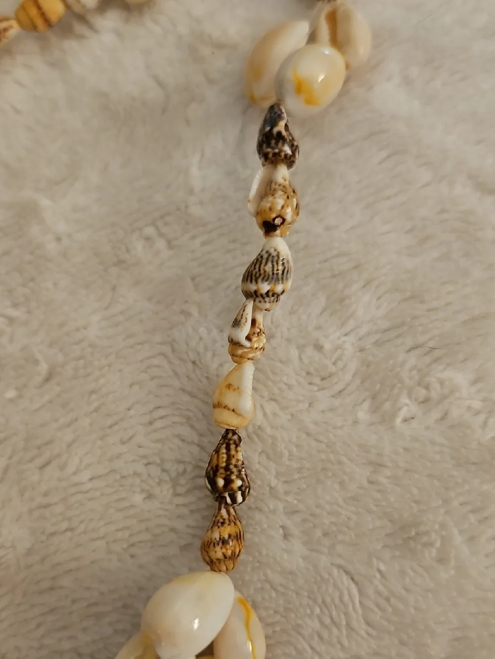 Vintage Set Of Two Hawaiian Seashell Lei Necklaces
